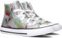 Converse Chuck Taylor All Star Prism Glitter Hoge sneakers Meisjes Kids Zilver - Thumbnail 1