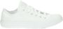 Converse Chuck Taylor All Star Sneakers Laag Unisex White Monochrome - Thumbnail 1