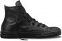 Converse All Stars Leather Hoog 135251C Zwart - Thumbnail 2