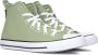 Converse Chuck Taylor All Star Summer Hoge sneakers Dames Groen - Thumbnail 1