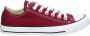 Converse All Stars Laag Bordeaux Rood - Thumbnail 1