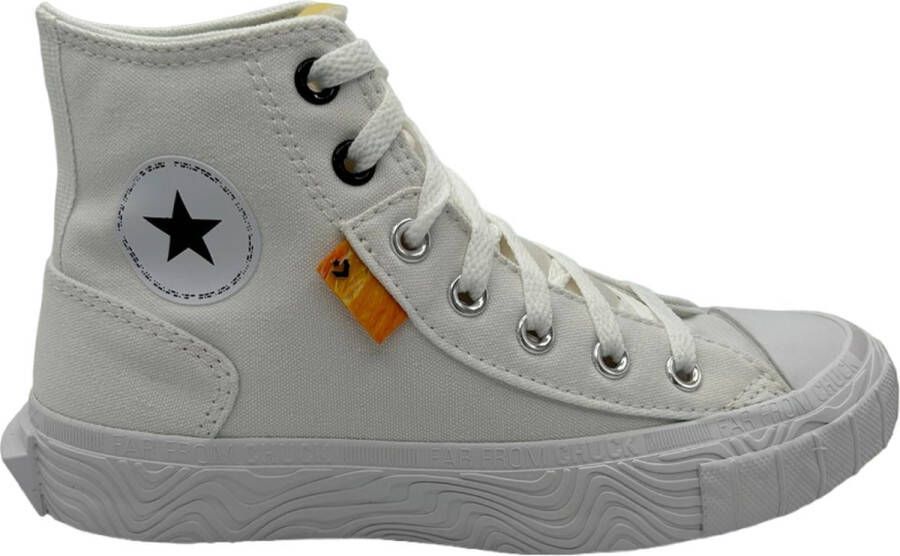 Converse con UCT Alt Star Zwart Wit Oranje Dames Sneaker