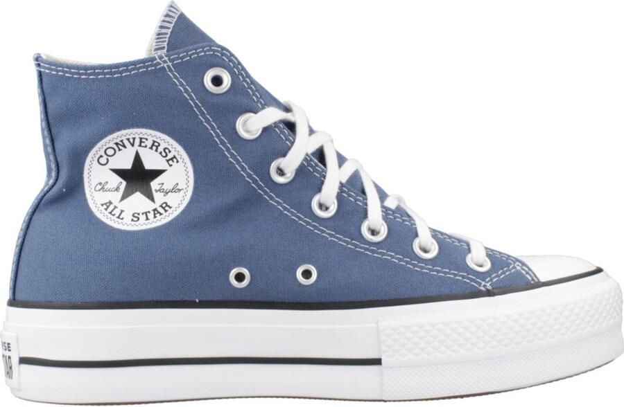 Converse All Star High Platform Junior Blue Kind Blue - Foto 2
