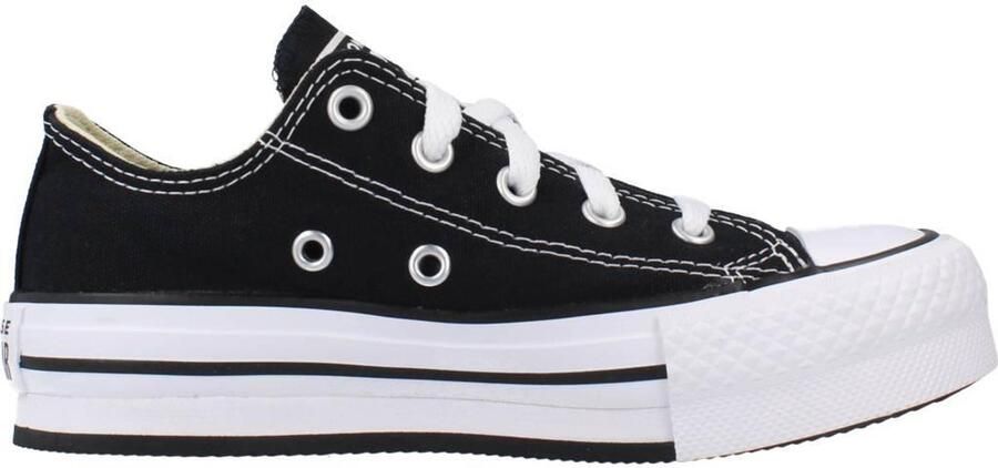Converse All Star Lift Platform Sneakers Zwart Fashion Wear Kinderen