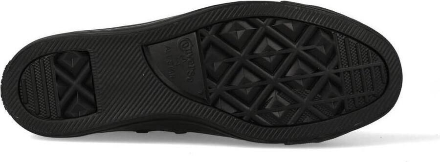 Converse Chuck Taylor All Star Leather Sneaker hoog gekleed Heren Zwart;Zwarte Black Monochrome - Foto 6