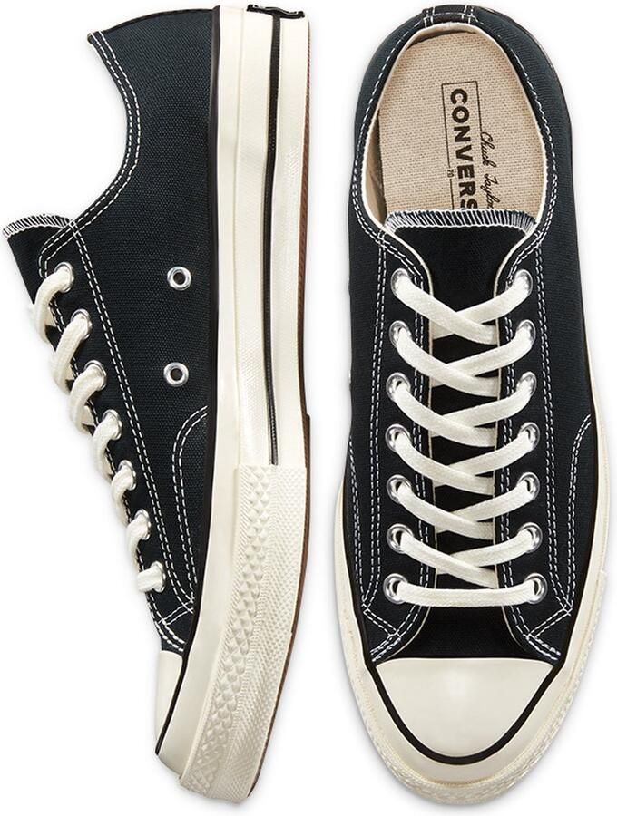 Converse Klassieke Canvas Sneakers voor dagelijks gebruik Black - Foto 8