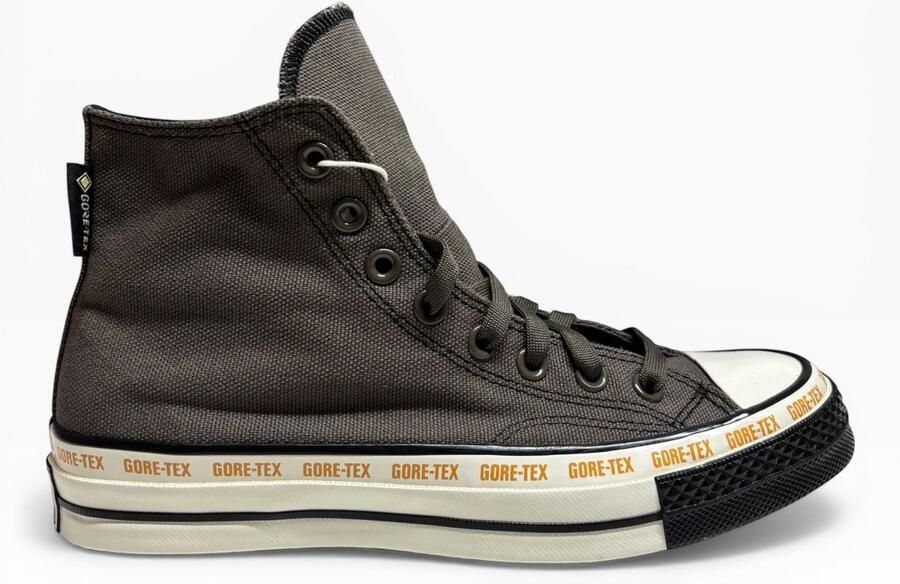 Converse Chuck 70 GTX Hi Sneakers Grijs-groen Wit