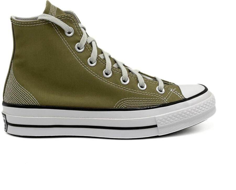 Converse Chuck 70 High Multi-Stitch Cotton (Mossy Sloth Green)