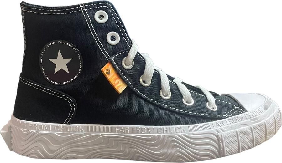 Converse con UCT Alt Star Zwart Wit Oranje Dames Sneaker
