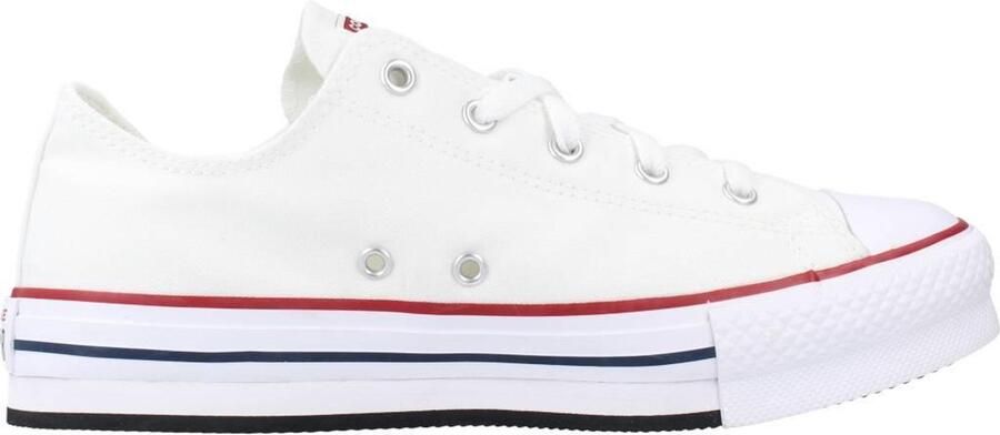 Converse Chuck Taylor All Star Eva Lift Canvas Platform (gs) Fashion sneakers Schoenen white garnet maat: 37 beschikbare maaten:37.5 38 39 38 - Foto 2
