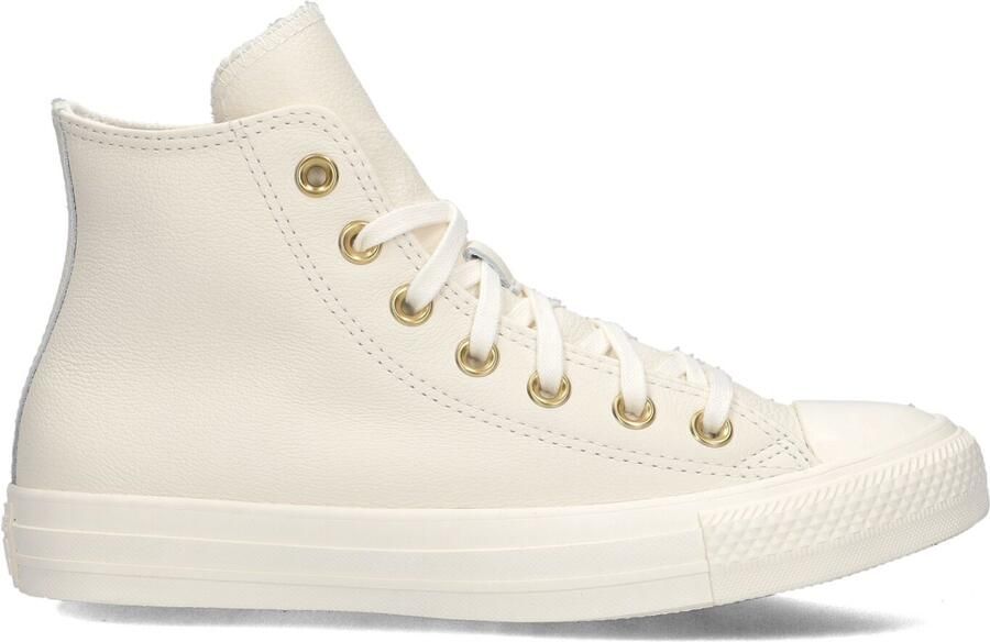 Converse Chuck Taylor All Star Hi Sneakers Dames Leren Sneaker Beige