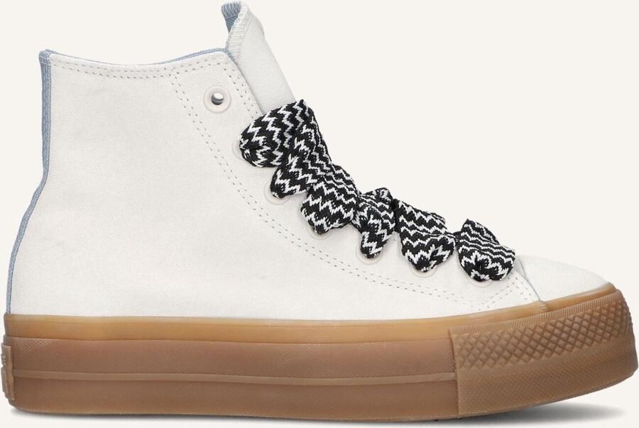 Converse Chuck Taylor All Star Hi Vintage Sneakers Dames Wit