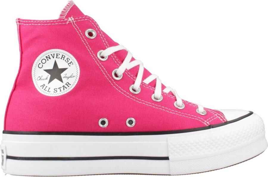 Converse Chuck Taylor All Star Lift Hi Schoenen Rood Vrouw