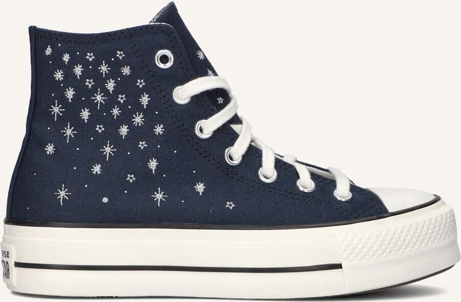 Converse Chuck Taylor All Star Lift Hi Sneakers Dames Blauw