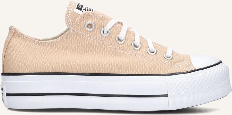 Converse Dames Lage sneakers Chuck Taylor All Star Lift Ox Beige Textiel