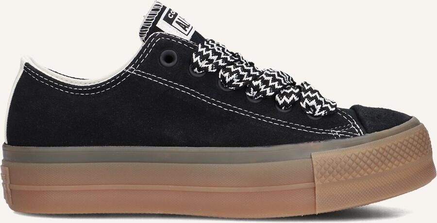 Converse Chuck Taylor All Star Lift Ox Sneakers Dames Zwart - Foto 2