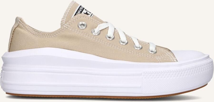Converse Chuck Taylor All Star Move Low Lage sneakers Dames Beige