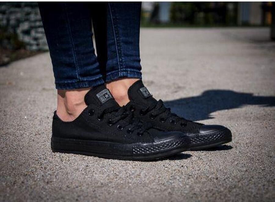 Converse Chuck Taylor All Star Sneakers Laag Unisex Black Monochrome - Foto 12