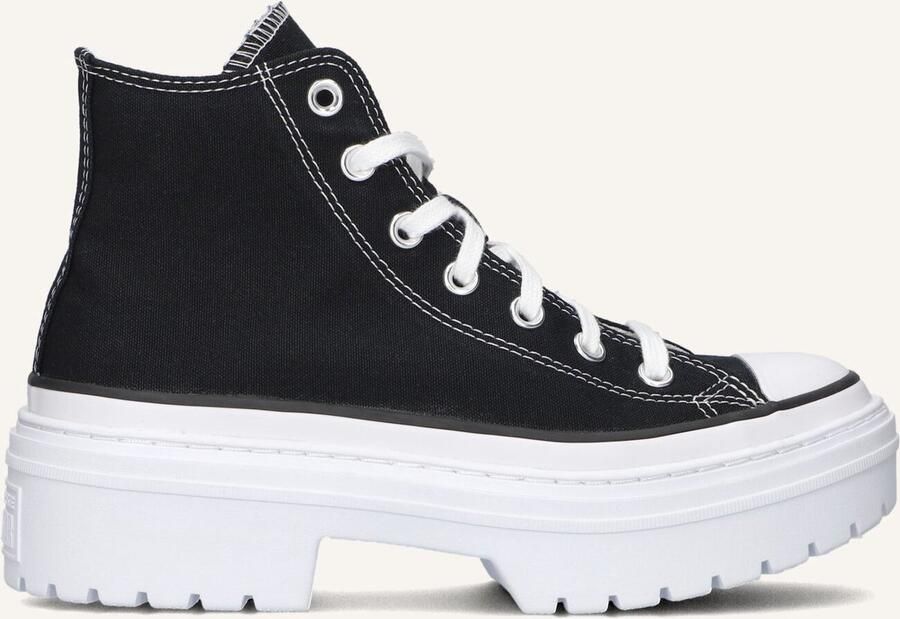 Converse Chuck Taylor Lugged Heel Hi Sneakers Dames Zwart