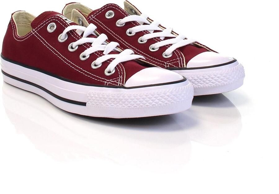 CONVERSE Sneakers laag 'Chuck Taylor All Star' karmijnrood wit - Foto 2