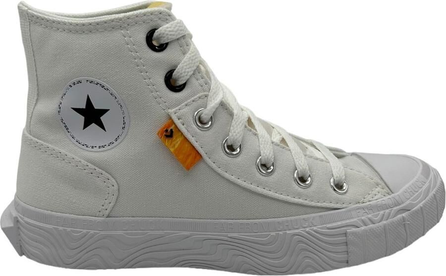 Converse con UCT Alt Star Zwart Wit Oranje Dames Sneaker