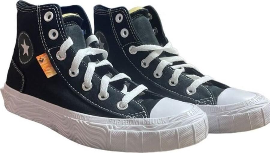 Converse con UCT Alt Star Zwart Wit Oranje Dames Sneaker