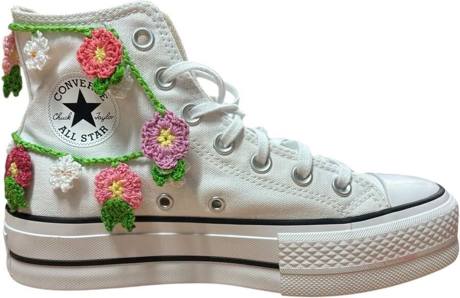 Converse Ctas Lift Canvas Crafted Flowers Wit