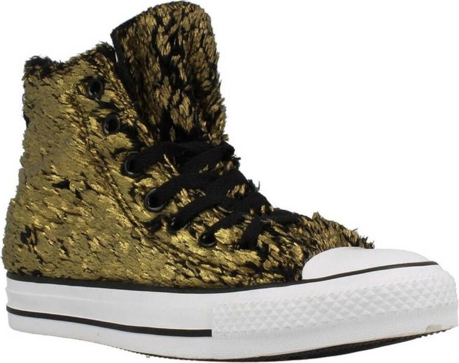 Converse Dames Sneaker Chuck Taylor Hi 549636C Gold Black 39.5 - Foto 5