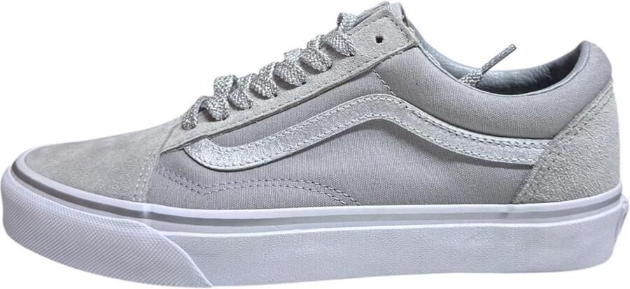 Converse Old Skool Metallic Pop Gray Sneakers