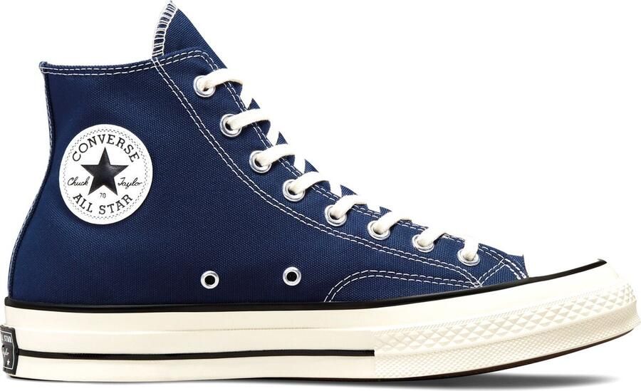 Converse CHUCK 70 Hi Sneakers Unisex Donkerblauw Wit