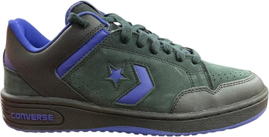 Nike Converse Weapon OX Sneakers Mannen Zwart Paars