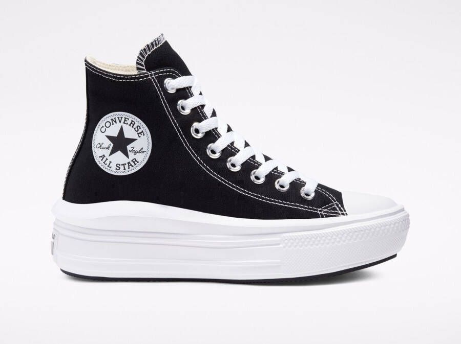 Converse Ctas Move Hi Zwart Natuurlijk Ivoor Wit Sneakers Streetwear Volwassen