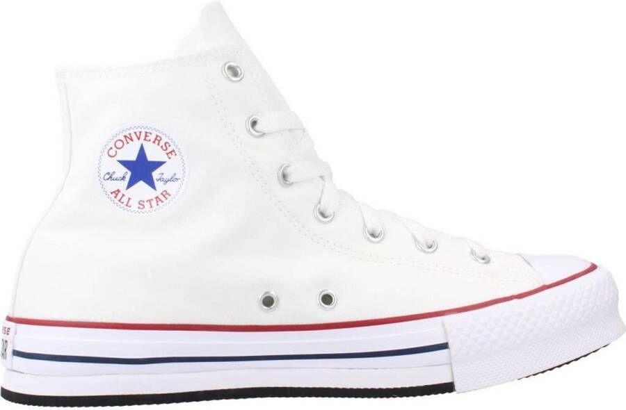 Converse Chuck Taylor All Star Eva Lift Canvas Platform (gs) Fashion sneakers Schoenen white garnet maat: 37 beschikbare maaten:36 37.5 38 39