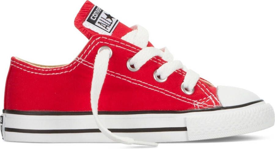 Converse Meisjes Sneakers Chuck Taylor As Ox Inf Rood