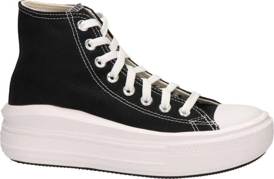 Converse Ctas Move Hi Zwart Natuurlijk Ivoor Wit Sneakers Streetwear Volwassen