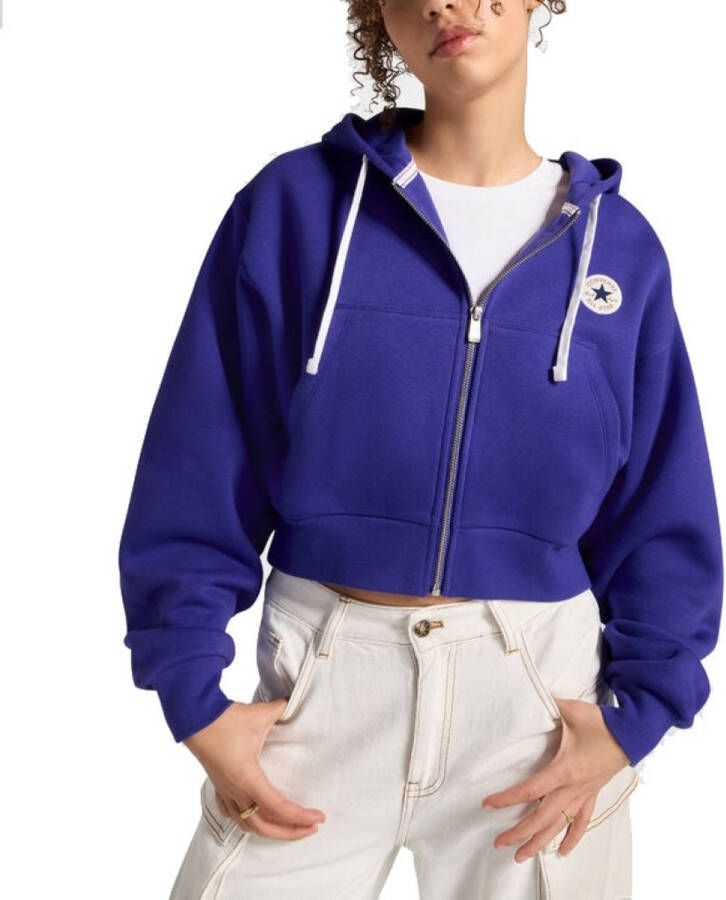 Converse RETRO FULL-ZIP HOODIE Violet XS