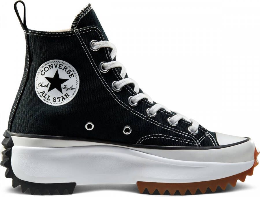 Converse Run Star Hike Hi Fashion sneakers Schoenen black white gum maat: 41 beschikbare maaten:37.5 36 38 39 40 41 38.5 40.5