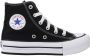 Converse Ctas Eva Lift Platform High Unisex Schoenen Zwart Maat: 32 Canvas Foot Locker - Thumbnail 1
