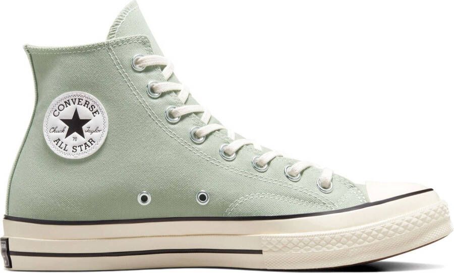 Converse Hoge Sneakers van Premium Canvas Green Heren