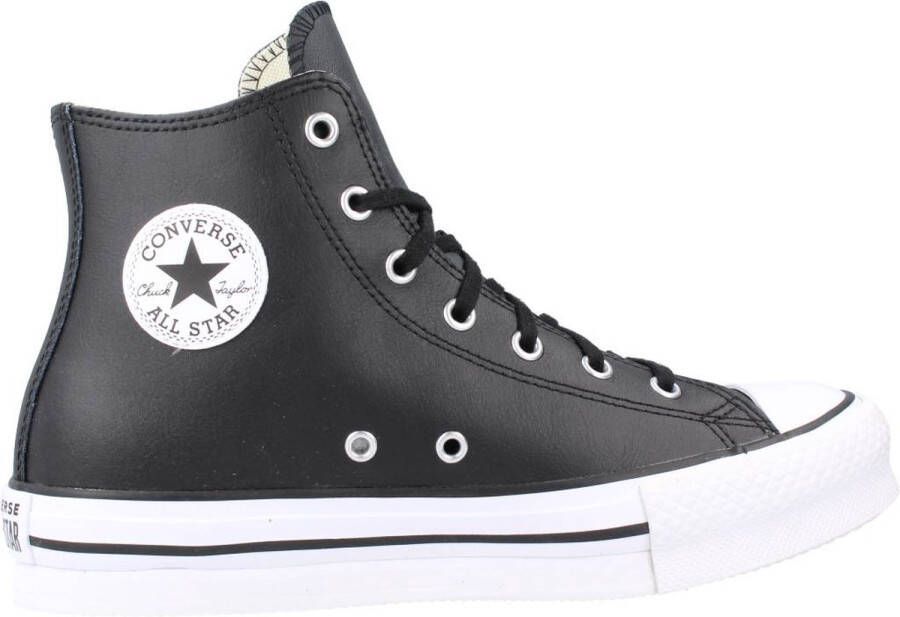 Converse Chuck Taylor All Star Eva Lift Leather (GS) Chuck Taylor in zwart formaten: 38.5