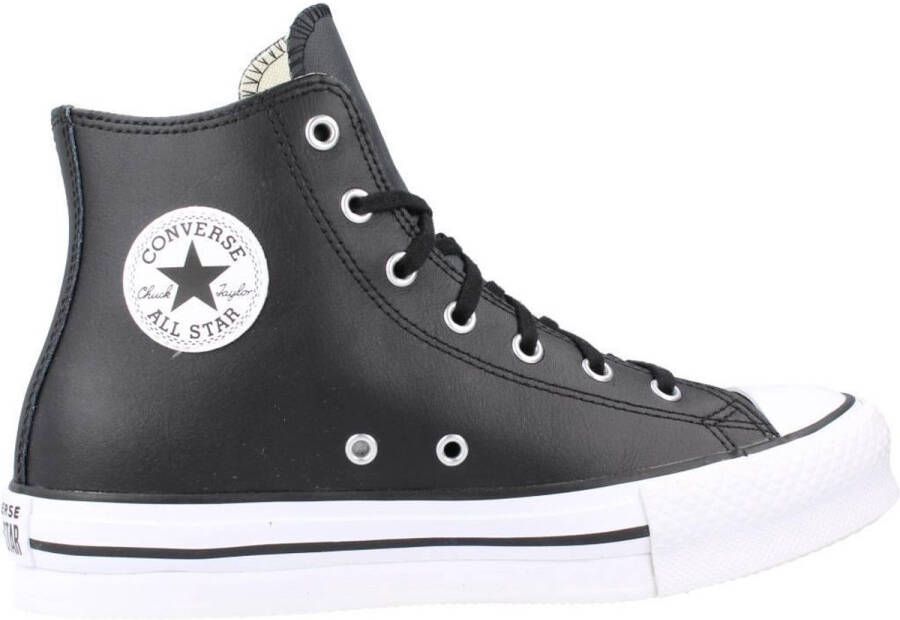 Converse Chuck Taylor All Star Eva Lift Leather (GS) Chuck Taylor in zwart formaten: 38.5