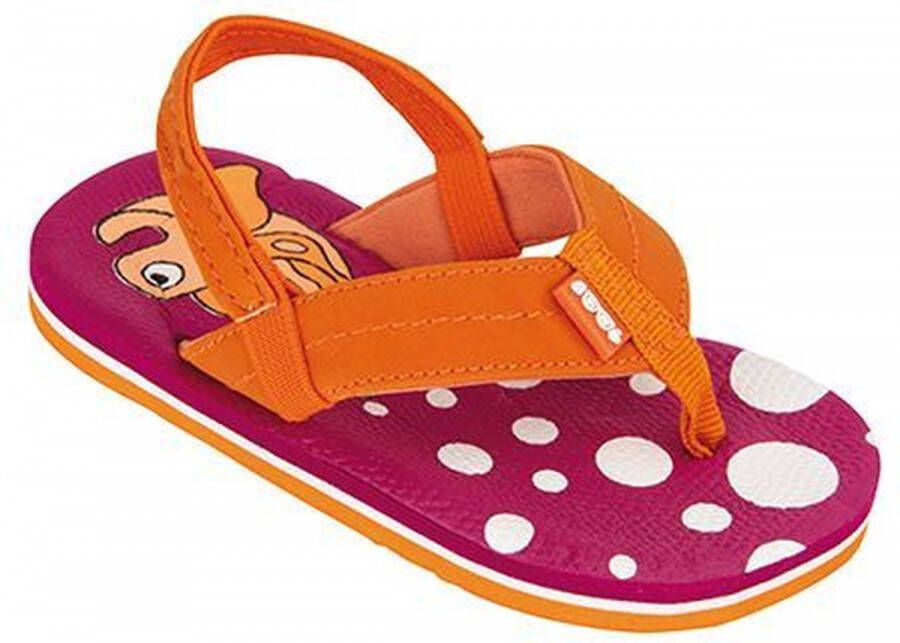 Cool Shoe Teenslippers Cool Fish Junior Eva Oranje paars