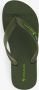 Copacabana Copcabana kinder teenslippers kaki groen - Thumbnail 4
