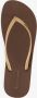 Copacabana dames teenslippers bruin - Thumbnail 1