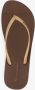 Copacabana dames teenslippers bruin - Thumbnail 1