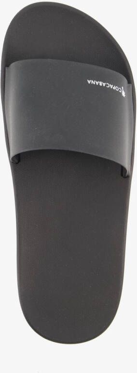 Copacabana vegan heren badslippers zwart