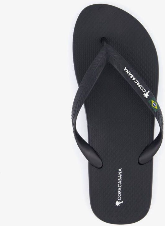 Copacabana vegan heren teenslippers zwart Zwart - Foto 3