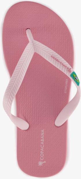 Copacabana meisjes teenslippers roze