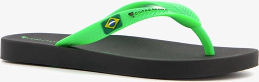 Copacabana vegan teenslippers Zwart