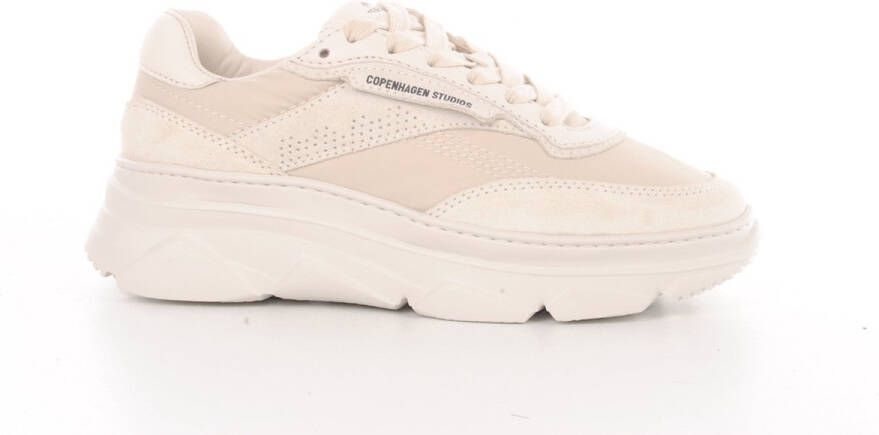 COPENHAGEN STUDIOS Lage Sneakers Dames Cph56 Maat: 42 Materiaal: Leer Kleur: Wit